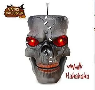 Halloween Decorations indoor Animated Root of Evil Prop with Spooky Sound Animatronic Scary Props Decor for Home Party Indoor
