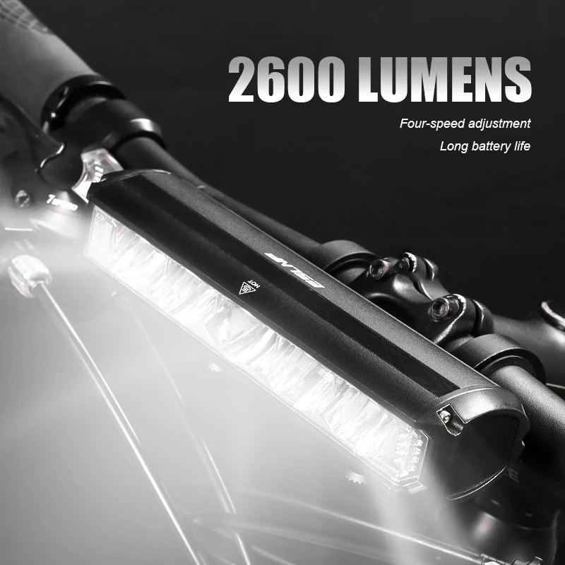 LED Front Bike High Brightness Aluminum Headlight Night Riding Battery Frame Outdoor Cycling Bicycle