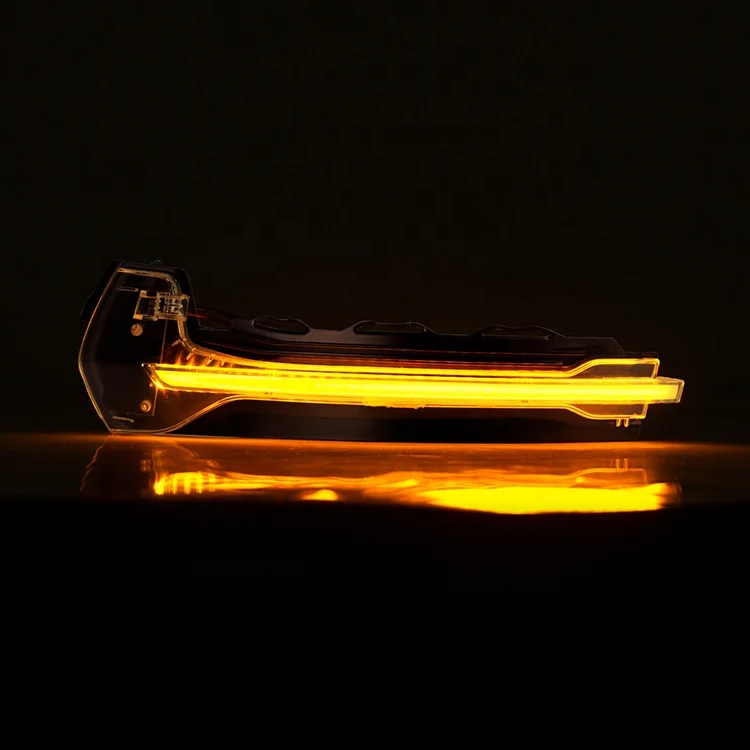 Clear/Smoked Lens LED Turn Signal Lights Side Mirror Marker Lamps for Audi A3 8V S3 RS3 S 2013-2018