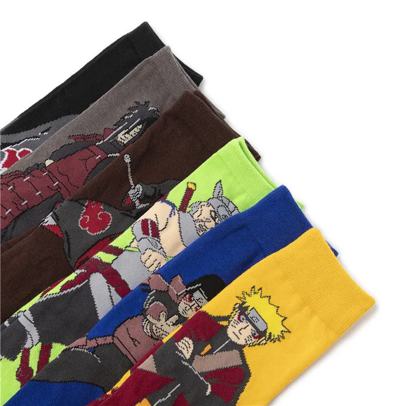 OEM factory manufacturing Anime sock Cartoon Character Funny Cartoon Socks For Men