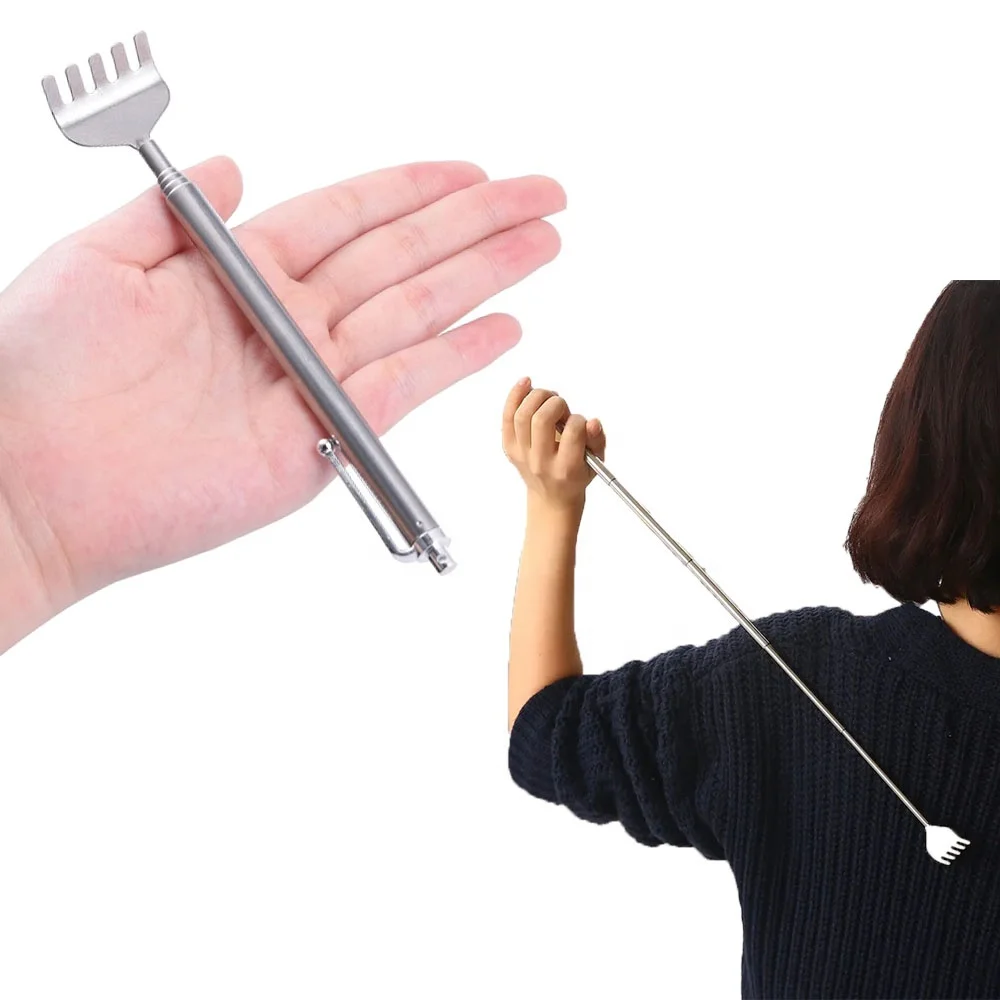 Zhedage Pen style Telescopic Scratching Back scratcher wholesale Extendable Massage Claw Back Scratcher