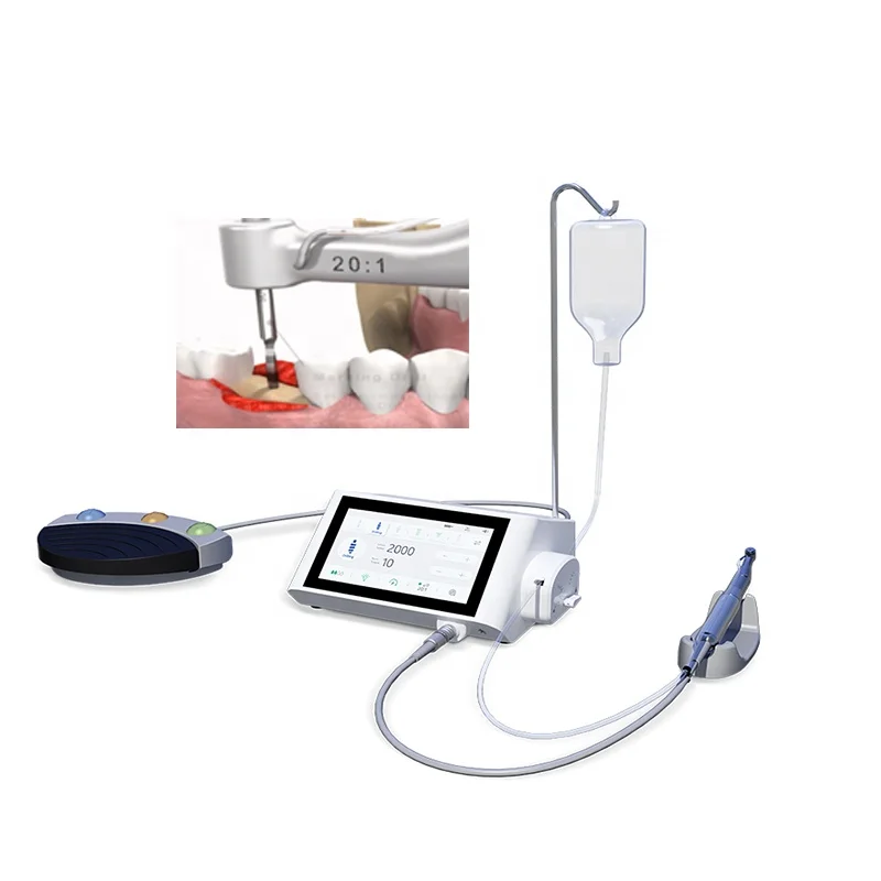 piezo surgery dental Original COXO C-Sailor Pro dental implant motor with LED 20:1 contra angle handpiece