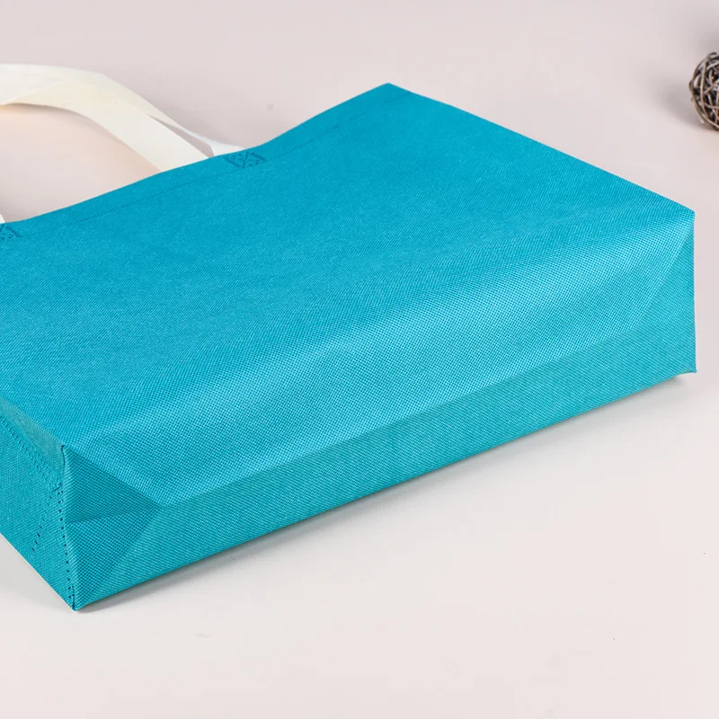 Non-woven Bags Folding Customized Logo Shopping Bag Gift Bag Low MOQ Eco-friendly Material PP Polyester Fujian Accepted Handled