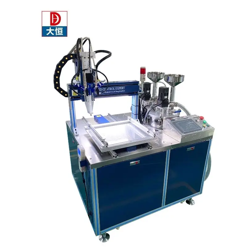 Automatic two part polyurethane AB Glue metering mixing Dispensing Machine