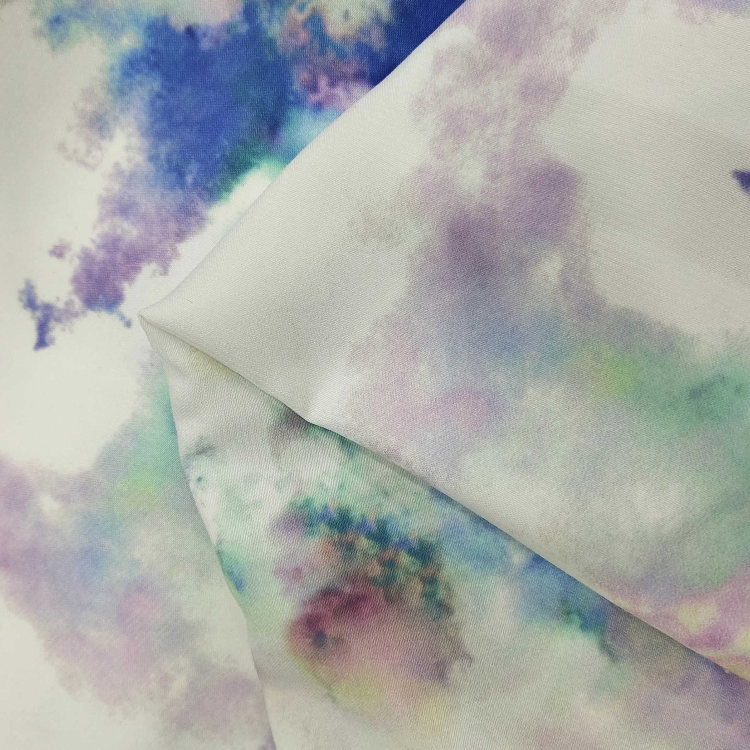 Hot Selling Item Customized  Polyester 100% Mitsubishi Satin Woven Dress