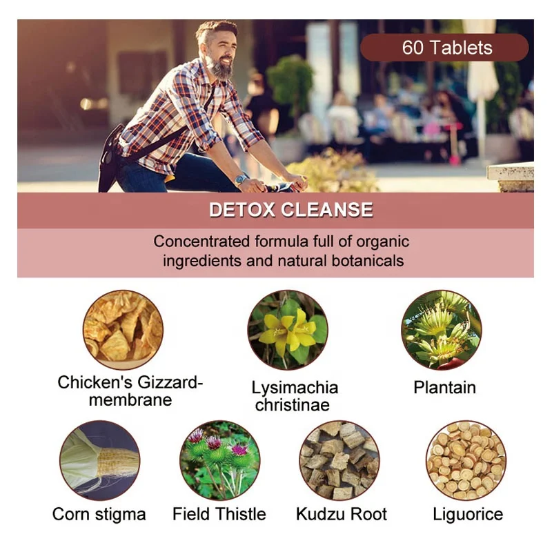 Chinese Winstown Wholesale Natural Detox cleansing pills Herbal Organic cleanse tablets