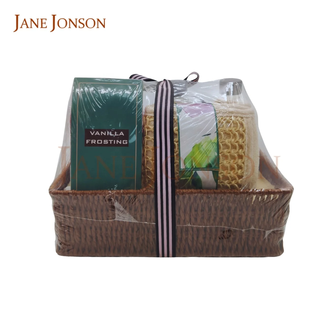 Spa Basket Wooden Bath Shower Pamper For Woman Gift Set Box For Mother Day