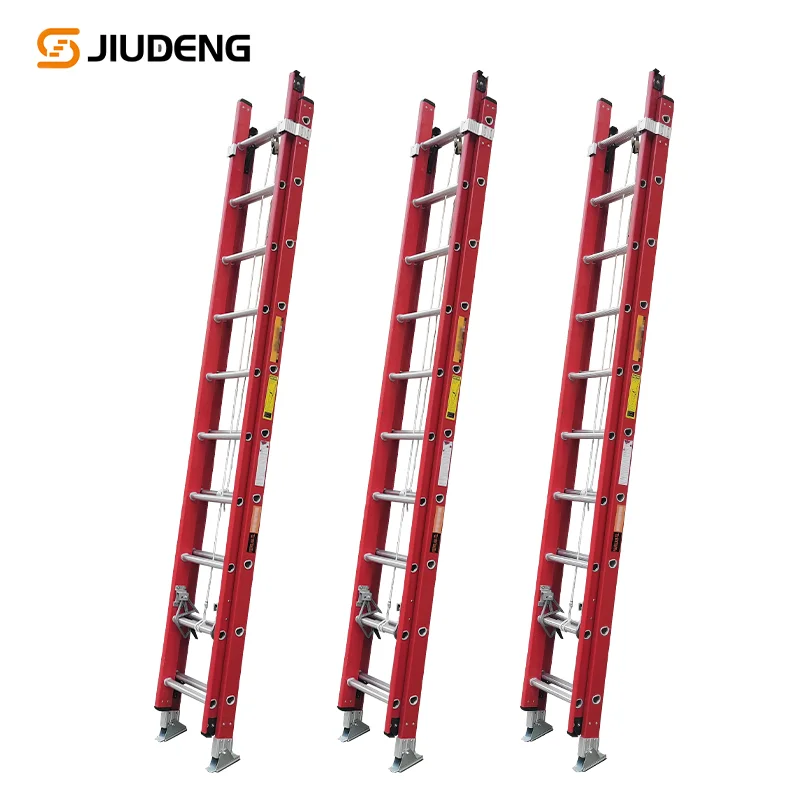 24ft 28ft  32ft de escaleras  FRP Escalera de fibra de vidro  aislamiento escalera