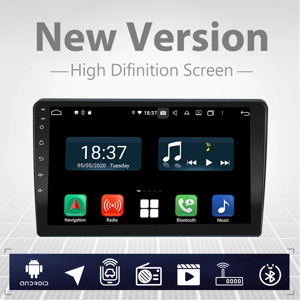 Android DVD Player 10 inch support FM/USB car For Jeep series 2008-2016 stereo radio Android 10.1 car video