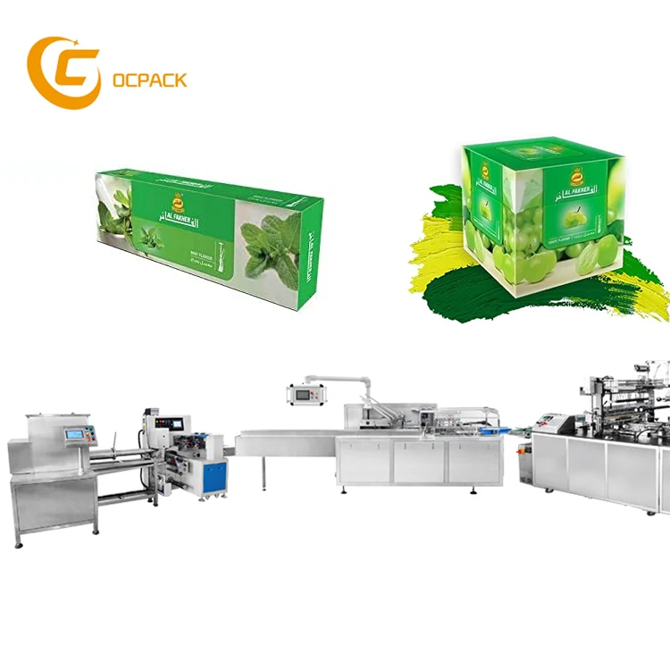 Full automatic 50g 100g 250g hookah molasses shisha tobacco packing machine