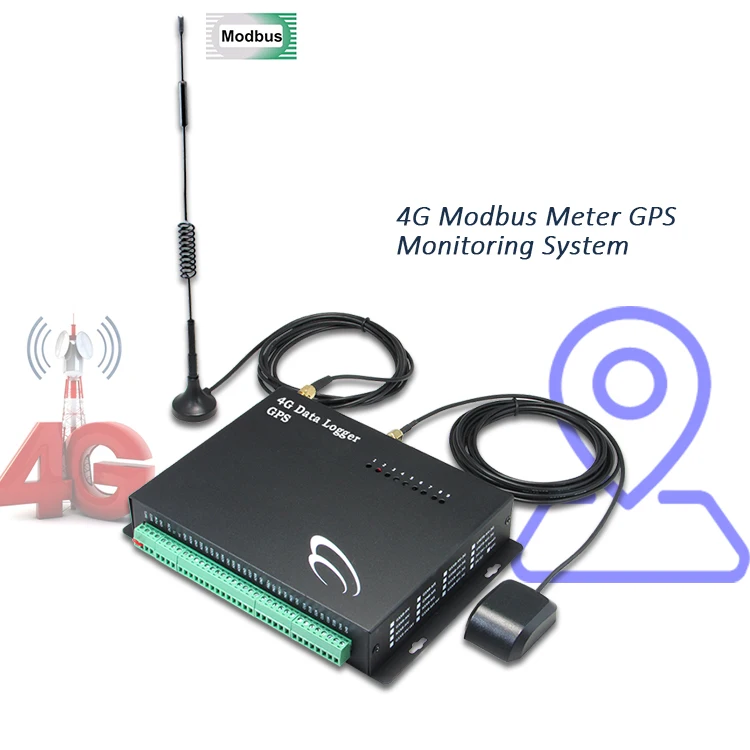 fuel level sensor gps Vehicle GPS Tracker Motorcycle Cellphone Customized Modbus 4G and Ethernet Data Logger with GPS