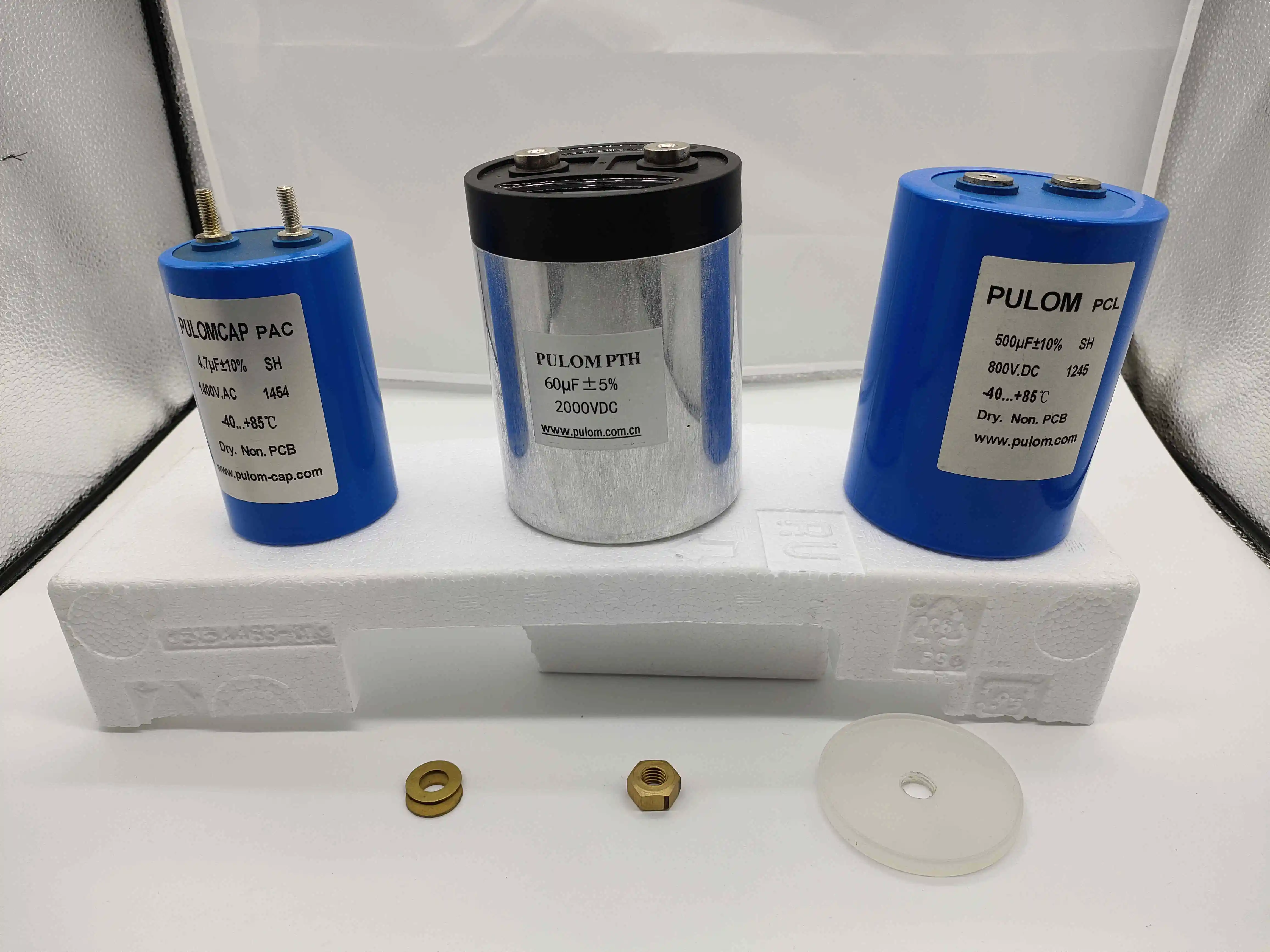 Supply new original PULOM Dilong instrument / platinum machine high voltage filter capacitor 850vdc 150uf