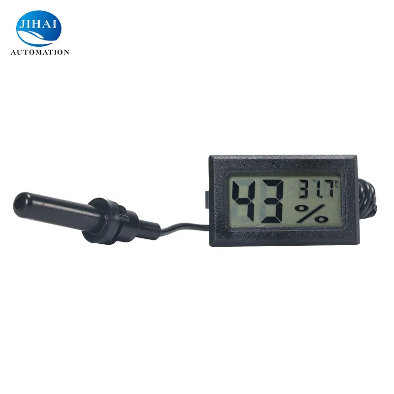 Factory Sale Display LCD Meter Electronic Hygrometer Indoor Temperature Meter
