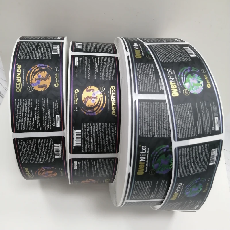 Heat resistant labels stickers, high temperature plastic pipe stickers, waterproof outdoor stickers