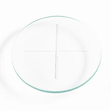 Высокая точность 48 мм оптический увеличительный угол калибровки сетки вафель