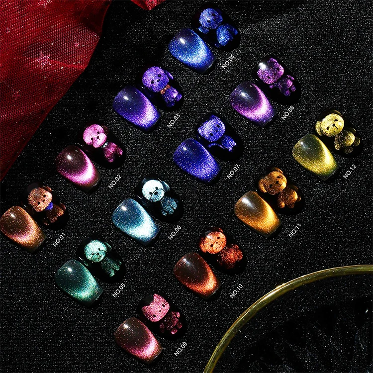 Candy Cat Eye  yidingcheng OEM ODM private label uv gel nail polish  free sample