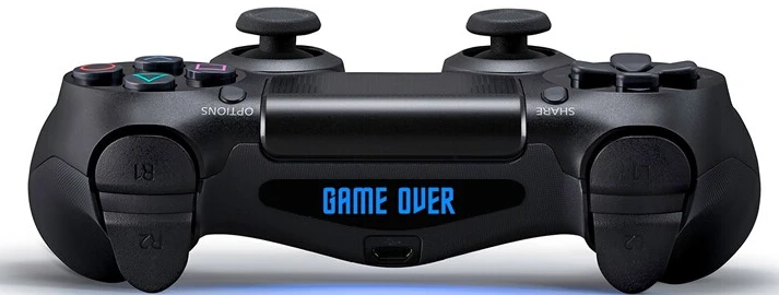 
LED Light Bar Cover Vinyl Decal Skin Stickers For Sony PlayStation 4 PS4 Slim Pro Controller Game Accessories For Dualshock 4 