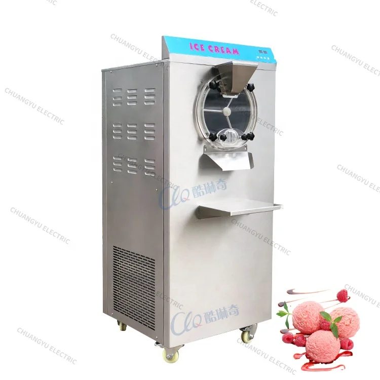 Hot Selling 220V 2300W Commercial Ice Cream Gelato Batch Freezer For sales