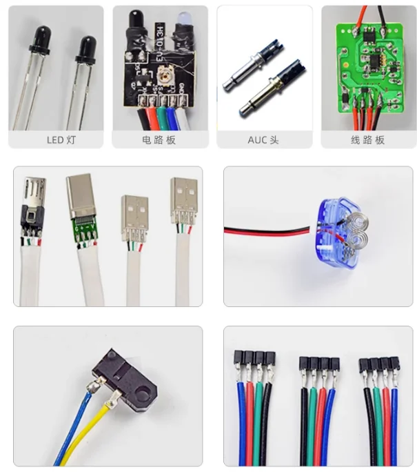 Полуавтоматическая USB-паяльная машина USB-кабель для передачи данных паяльная изготовления кабеля
