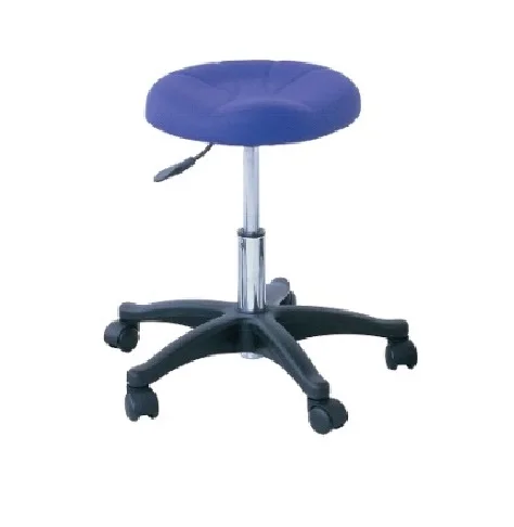 Hot Sale Blue Salon Chair Special Stainless Steel Master Chair For Hair Salon With Hydraulic Adjustable Salon Chair