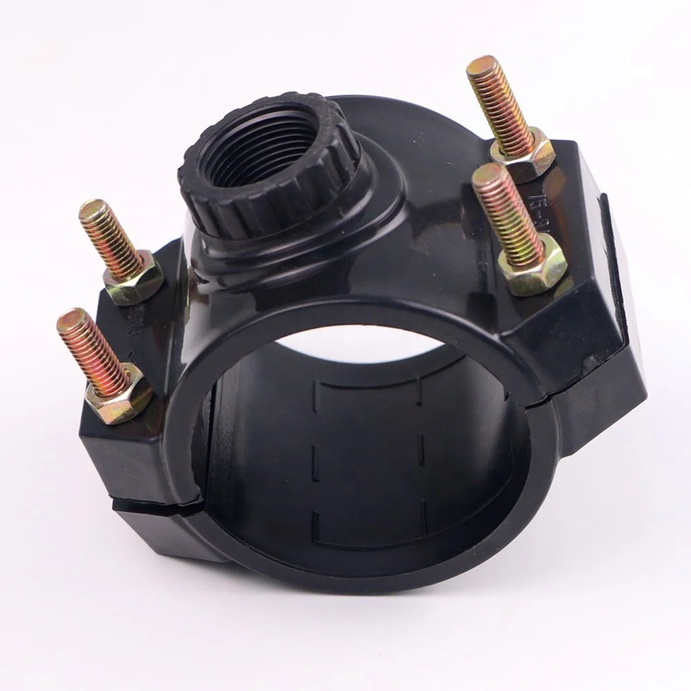 hdpe saddle clamp pp fittings pipe irrigation system