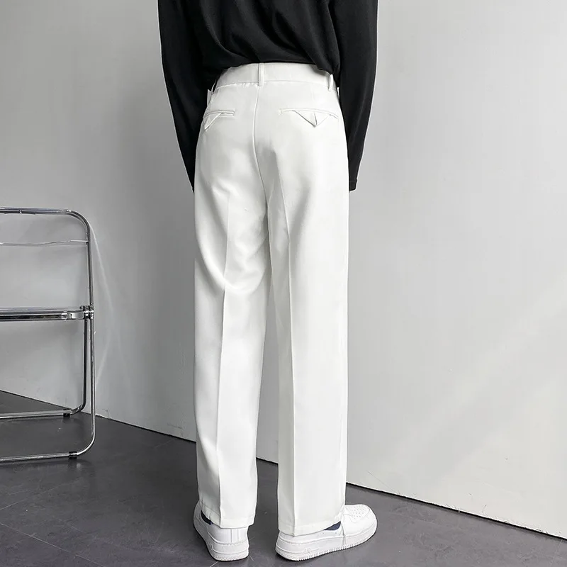 men spring and autumn Korean version khaki work wear trousers for men formal trouser baggy pants