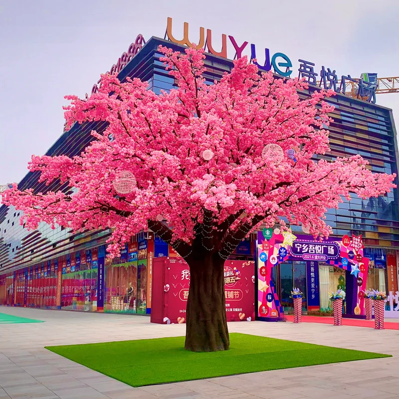 fiberglass artificial cherry blossom tree