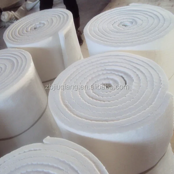 Огнеупорное теплоизоляционное алюминиевое силикатное керамическое шерстяное одеяло 1260c 1450c