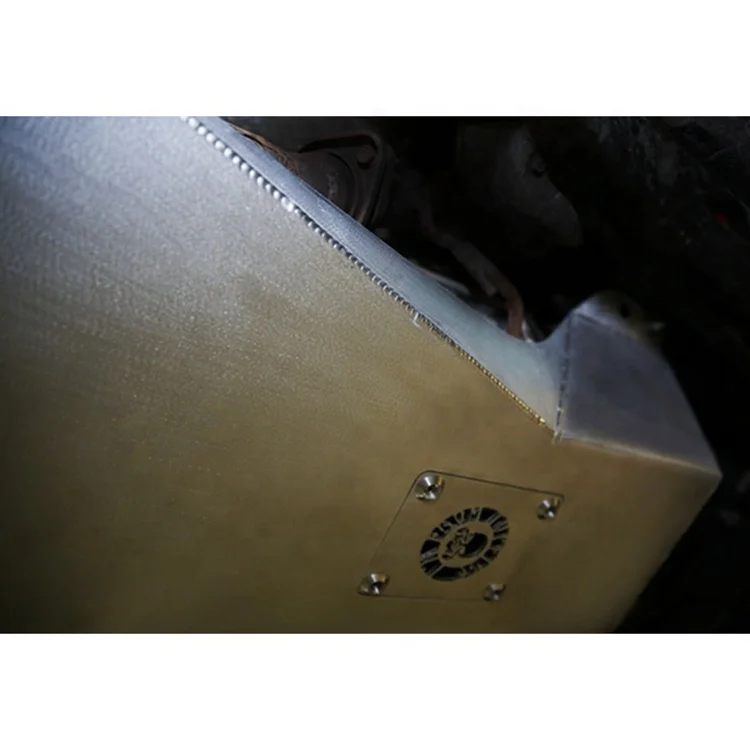 Внешние автомобильные аксессуары TOPFIRE, защитная крышка двигателя, противоскользящая пластина для Jeep Jl