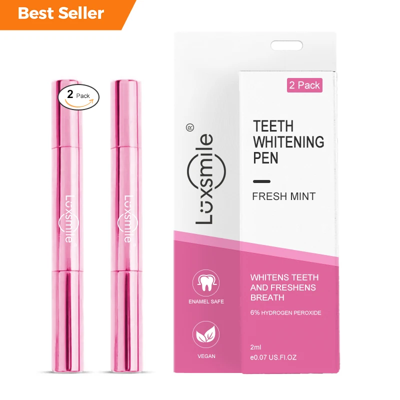 Wholesale Best Selling Professional Home sliver 24k Gold 16% 35% 44%Hp Non Peroxid Teeth Whitening Gel Pens With Custom Brand