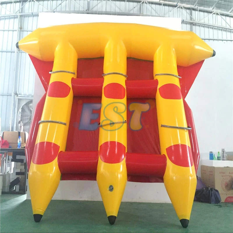 Banana Inflatable Flying Fish Raft Towable Flying Inflatable Water Ski Tube Sled Flying Fish