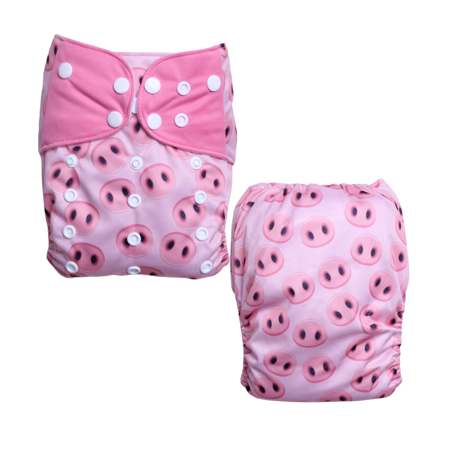Breathable One size Reusable Nappies Bamboo Washable Baby Cloth Diaper With Insert