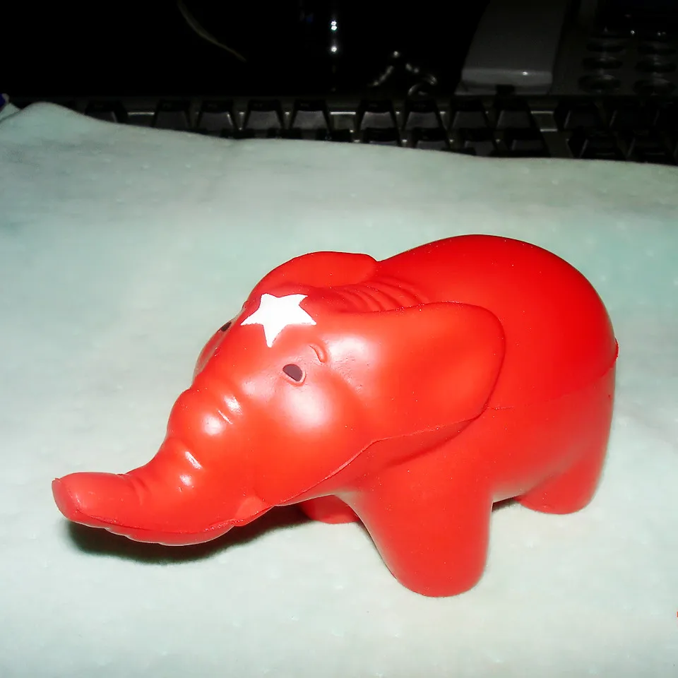 elephant stress toy , pu elephant toy