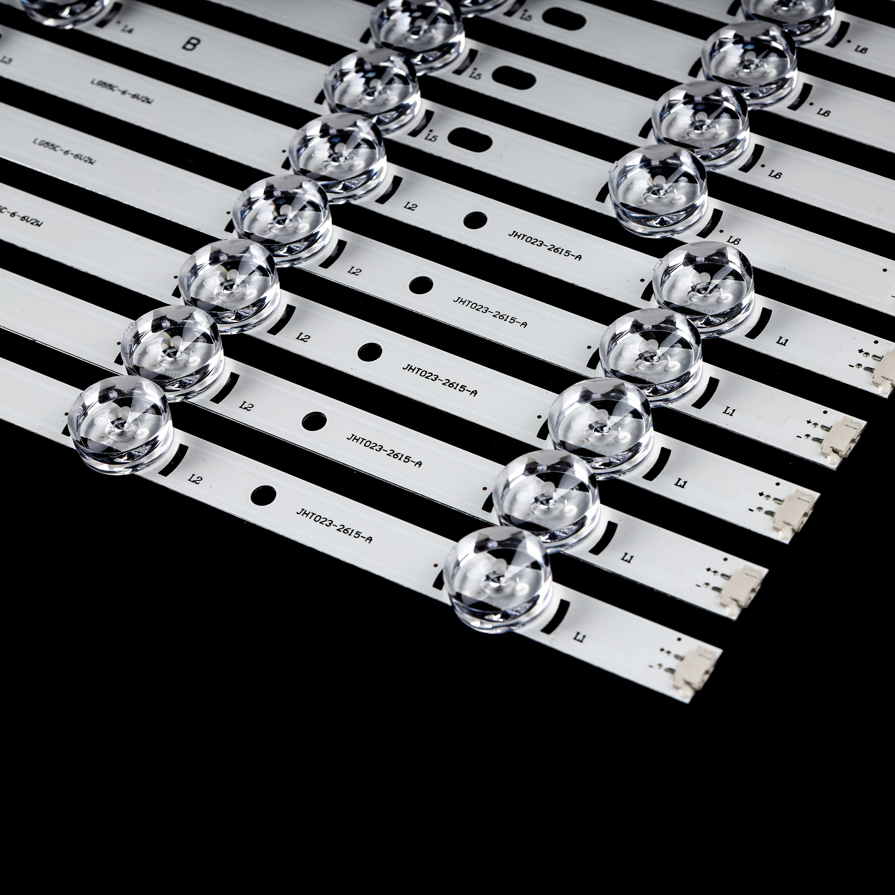 JHT023 L G 55  inch A+B 6+5  original big doom led strip, 4 leds in one stick,lg tv backlight led