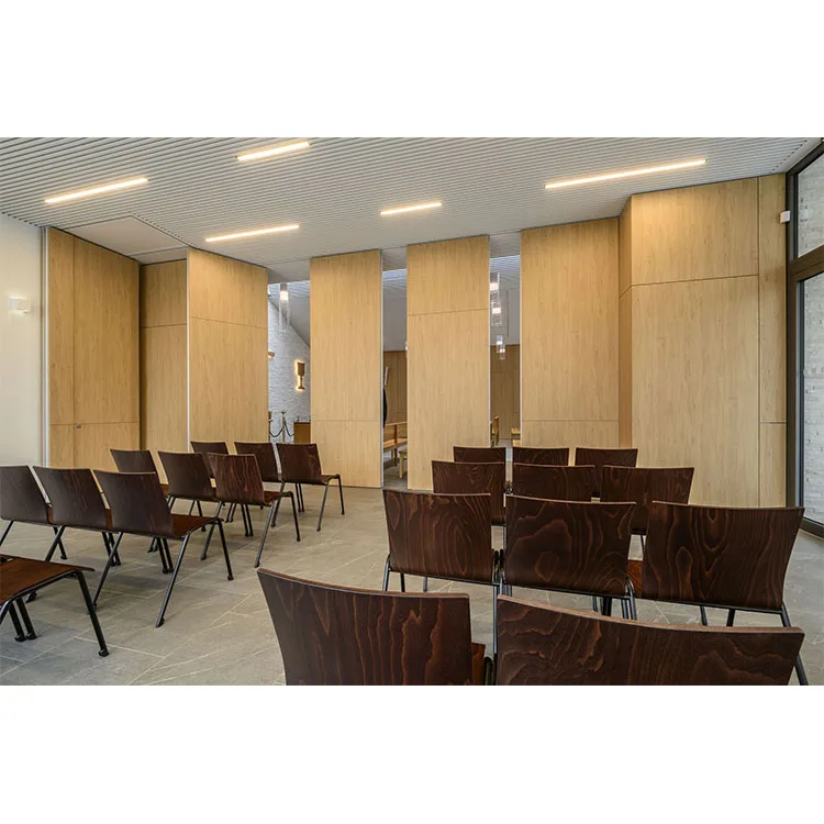 High Quality Soundproof Plywood for Classroom Partition Wall Board Movable Foldable for School Meeting Rooms