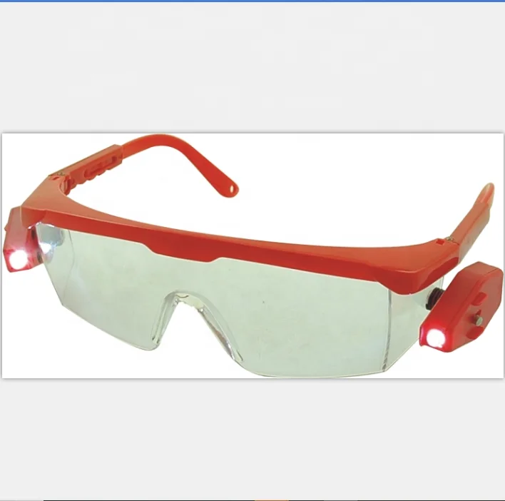 
LED light safety goggle 