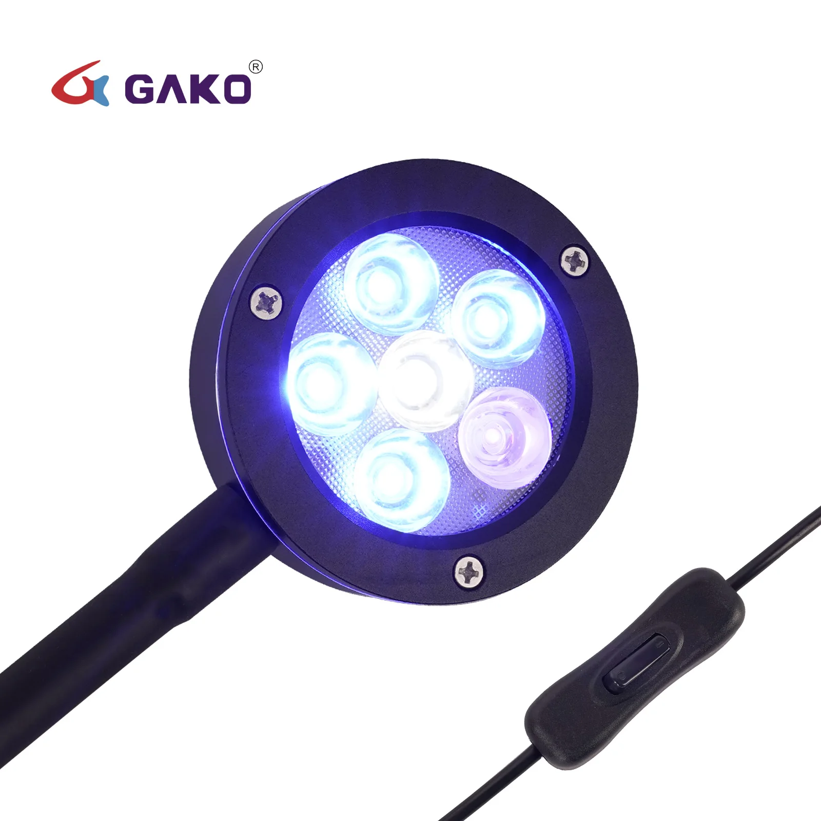GAKO Q2 Factory direct Hot item Marine Led  light high brightness can be adjusted in multiple directions for growth of corals