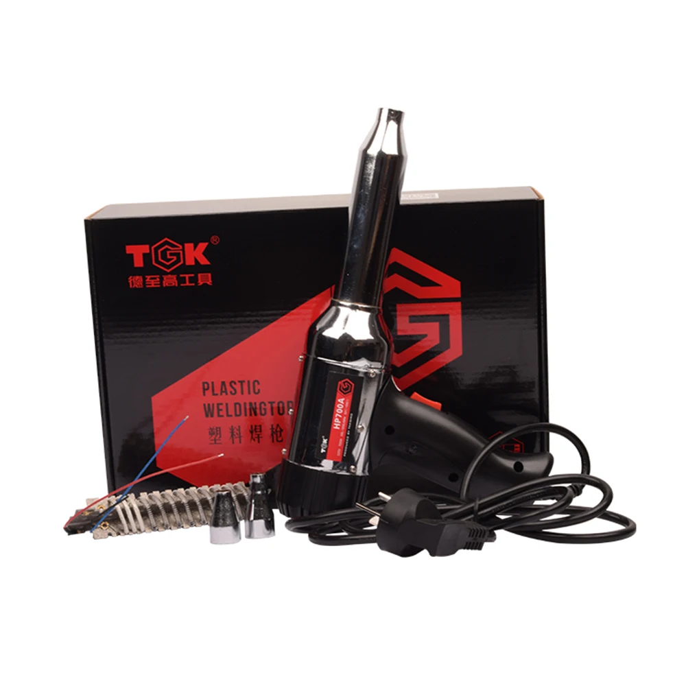 CE certified TGK light plastic welding torch hot and cold air switch handle welding welding equipment  repair hot air gun