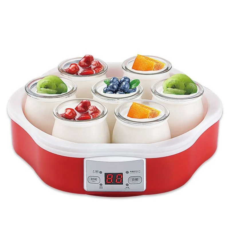 High Quality Commercial Stainless Steel Portable Mini Electric Yogurt Machine Automatic Frozen Home Greek Yogurt Maker
