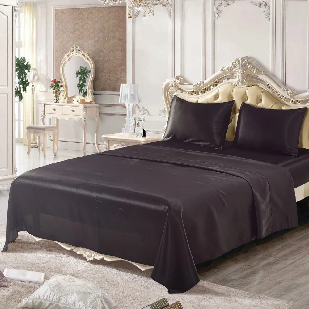 Простой комплект постельного белья в европейском и американском стиле из четырех предметов комплект корейского постельного белья из тенсела 100% полиэстер