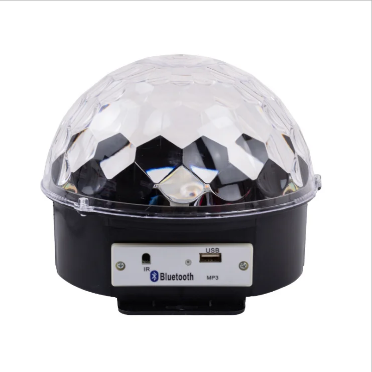 
Crystal Magic Ball LED Stage Lamp With USB Blue tooth Music Speaker DJ KTV Disco Laser Light Party Lights 
