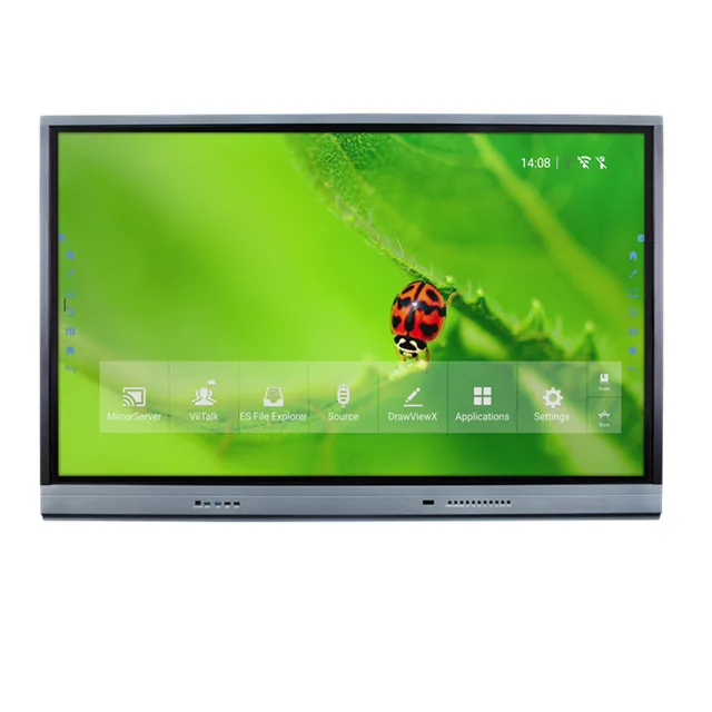
65 inch touch screen monitor infrared flat panel 