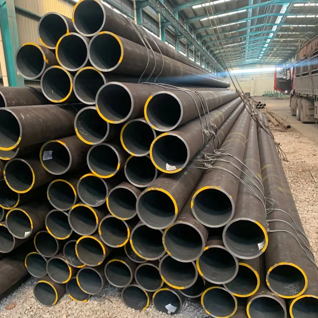 Черная стальная труба api 5l x65 a53 a106 ms 12 дюймов 16 горячекатаная бесшовная железная из углеродистой стали