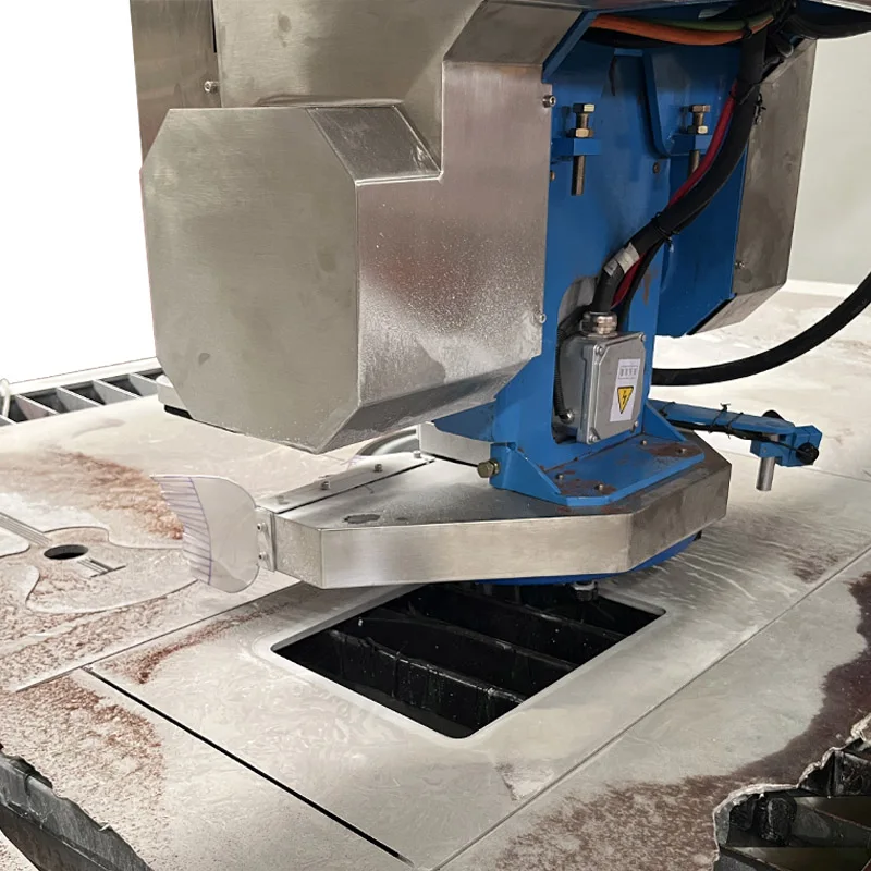 Hualong machinery HKNC-650J new trend cnc bridge saw and water jet cutter automatic quartz stone marble cutting machine for sale