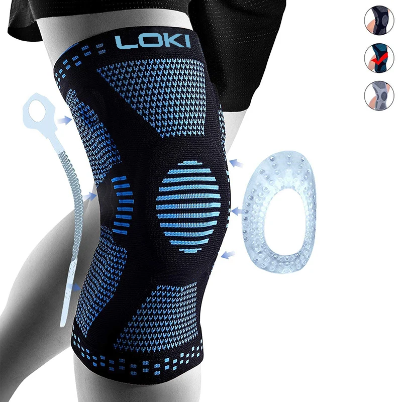 Best Selling Custom Logo Knee Support Brace Knee Pain Relief Sports Knee Pads