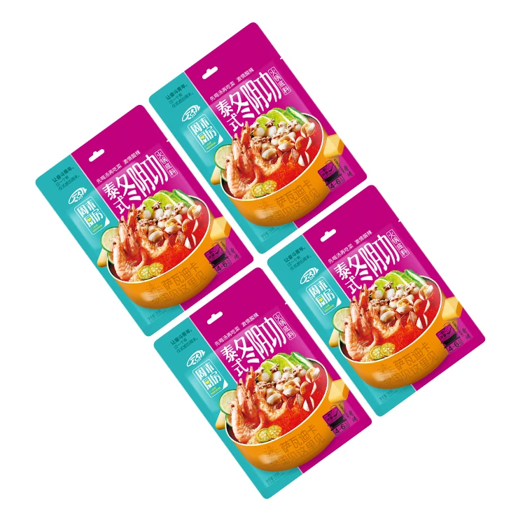 Thai style Tom Yum Goong hot pot sauce hotpot condiment seasoning