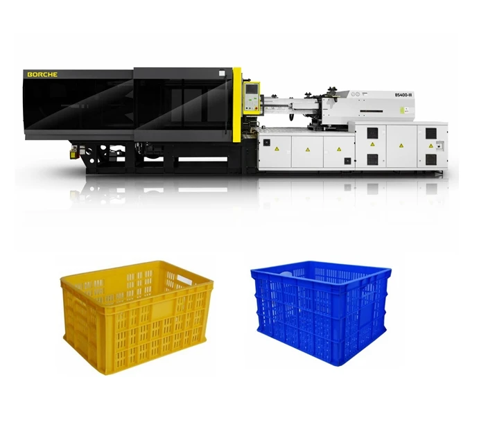 
2020 new Storage Basket Plastic Crate for Vegetable Fruit automatic injection molding machine 
