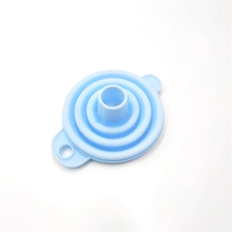 
Custom Pour Powder Kitchen Tools Reusable Portable Rubber Silicone Funnel 