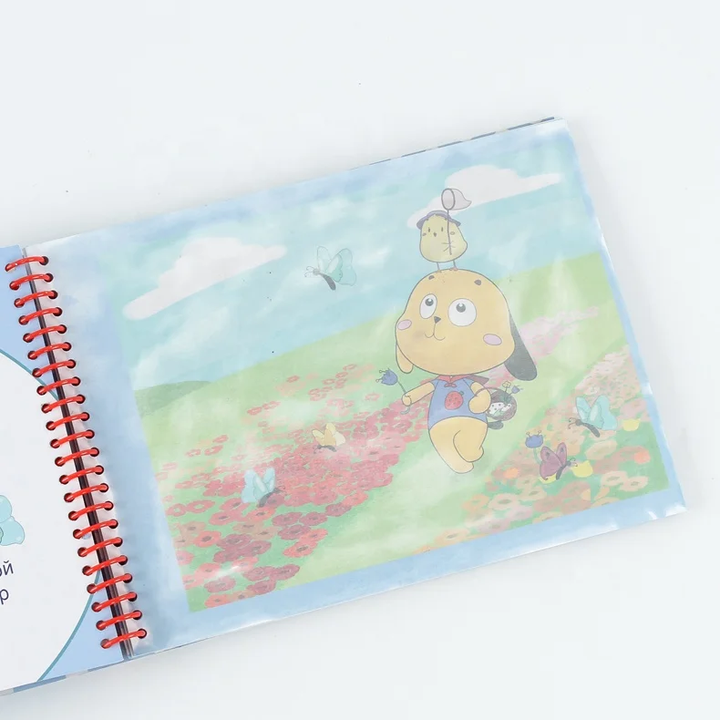 Early education kid colouring painting book drawing coloring doodle water magical color book