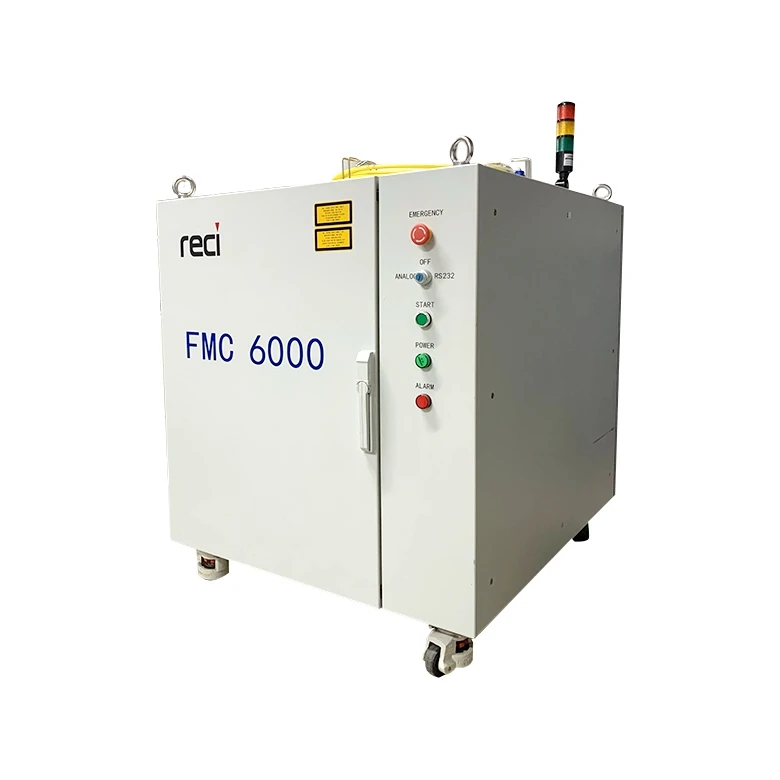 Reci efficiently fiber laser source as raycus laser 6000w for metal cutting and welding